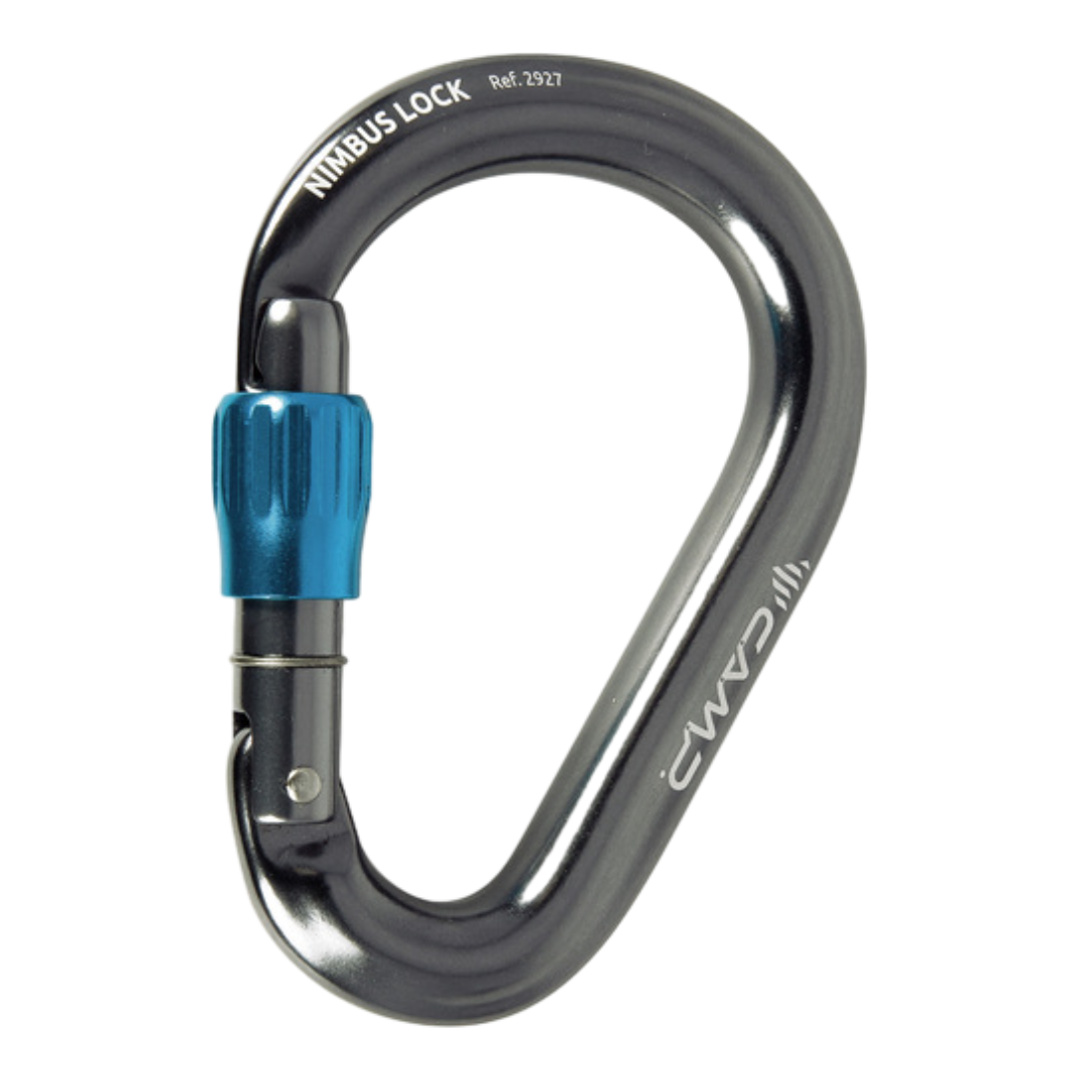 Moschettoni CAMP Nimbus Lock - Canna Di Fucile / Blu
