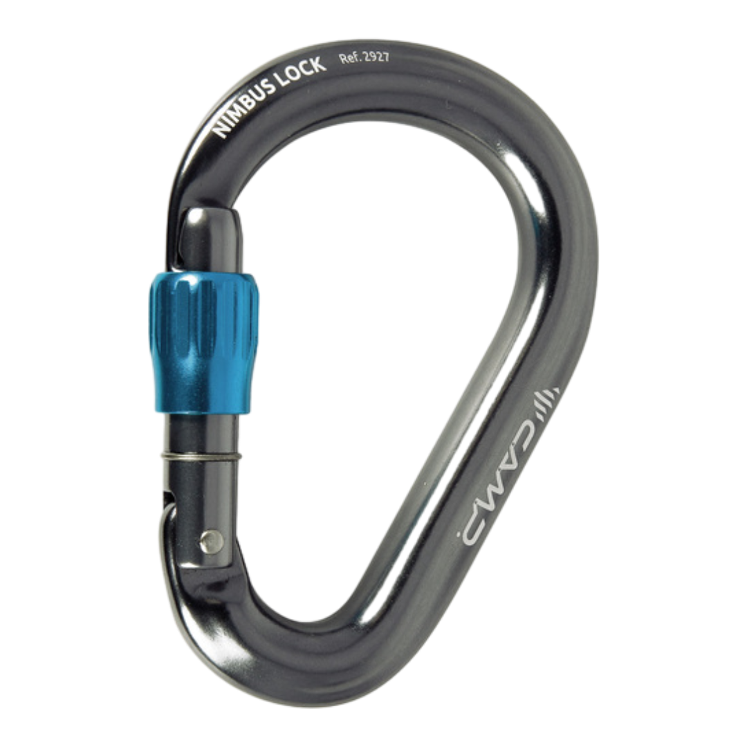 Moschettoni CAMP Nimbus Lock - Canna Di Fucile / Blu