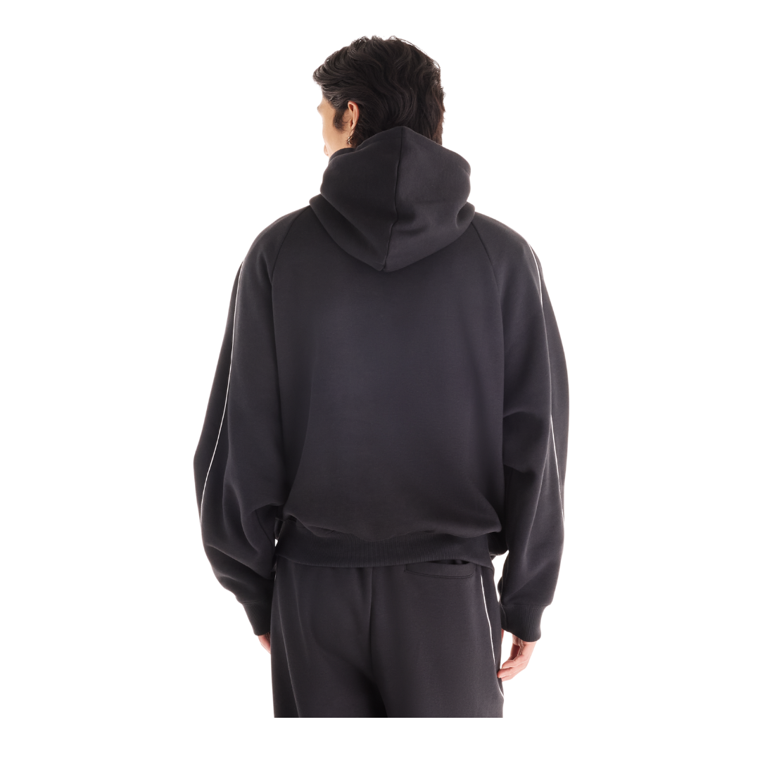 Fleece con cappuccio uomo TRACKSIDE