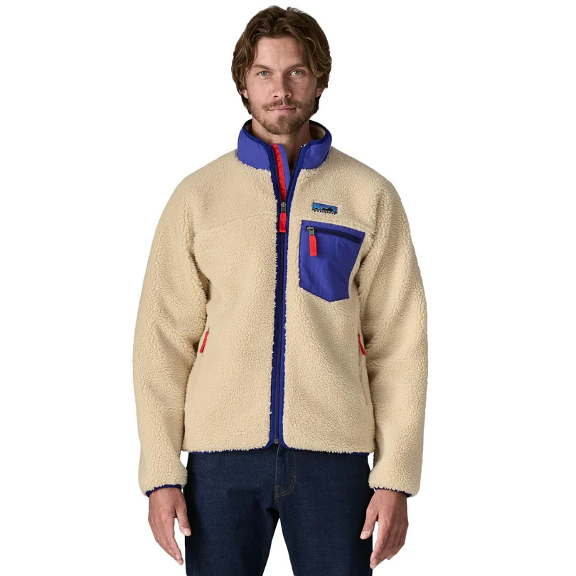 Giacca pile uomo CLASSIC RETRO-X