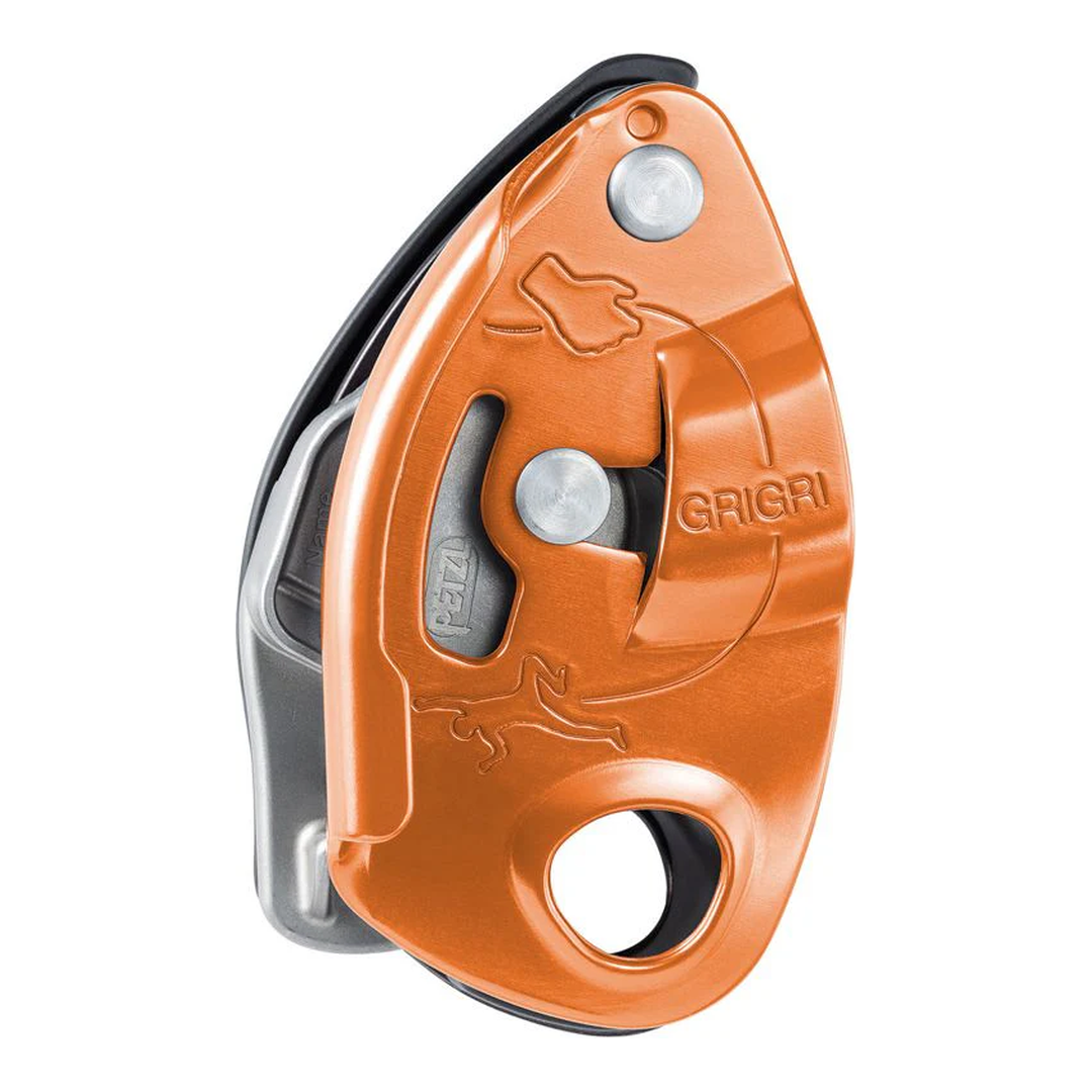 Discensore/Assicuratore PETZL GRIGRI® _ Red/Orange