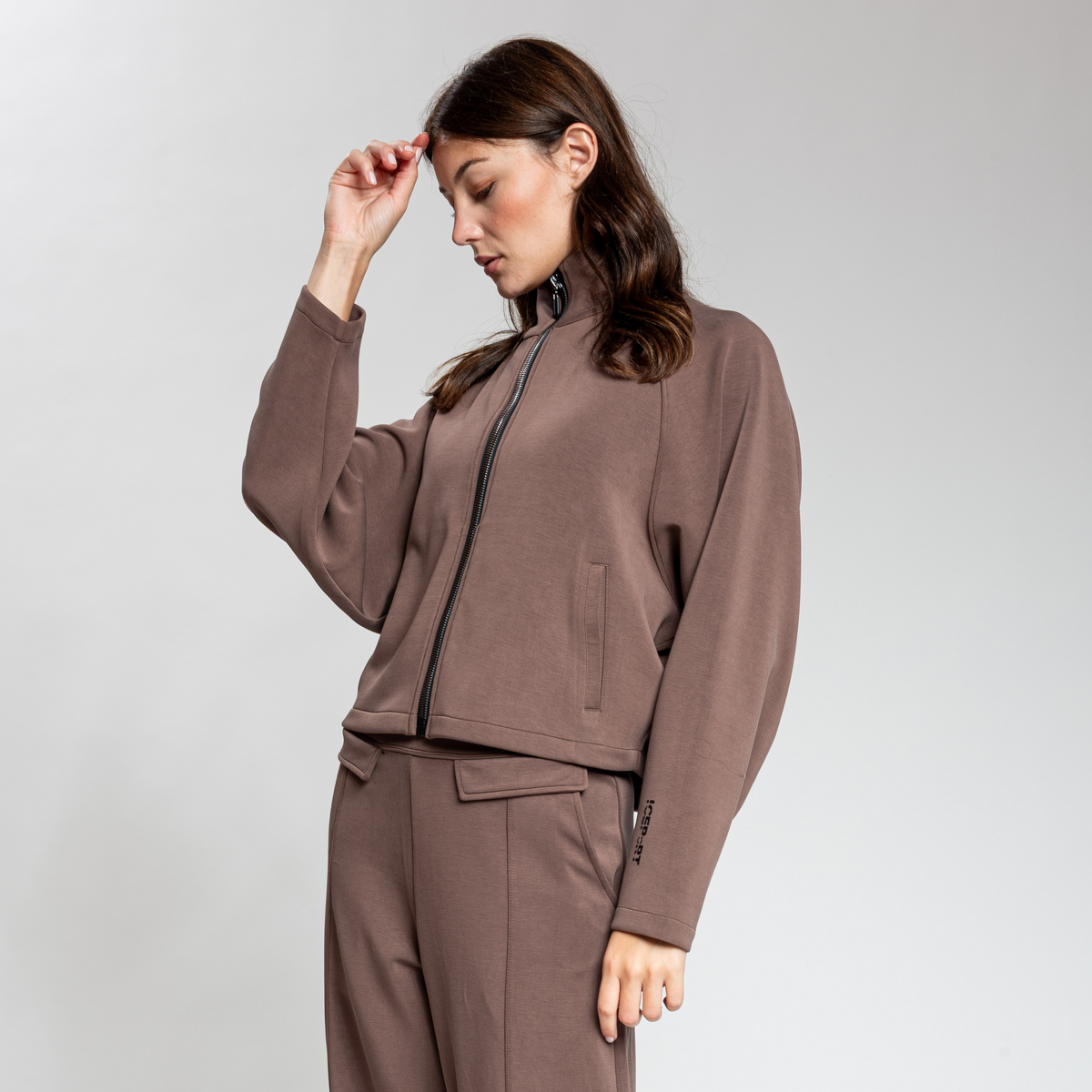 LA MICHY WOMAN FULL ZIP