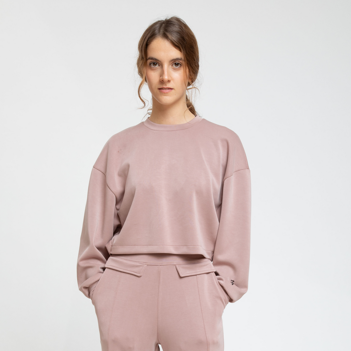 Felpa girocollo donna LA SAMY