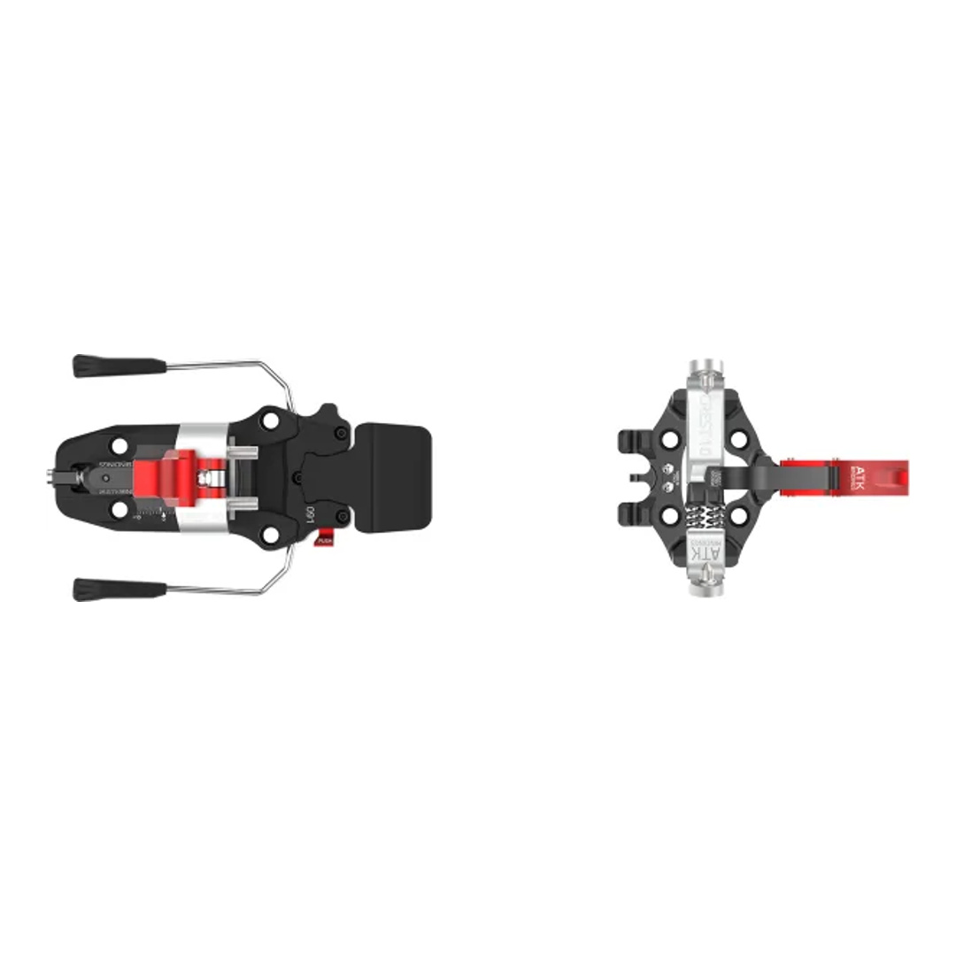ATK Crest 10 Red - 280 Gr_Red White Black|Size 86 mm-Unisex