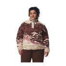 Fleece donna HELVETICA LI PRINTED HALF SNAP
