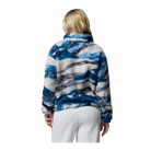 Fleece donna HELVETICA LI PRINTED HALF SNAP