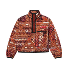 Fleece donna HELVETICA LI PRINTED HALF SNAP