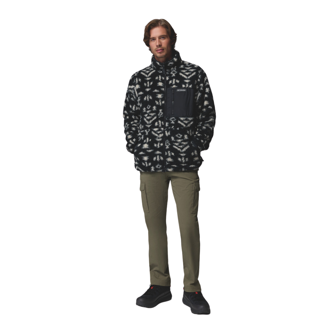 Fleece tecnico uomo WINTER PASS