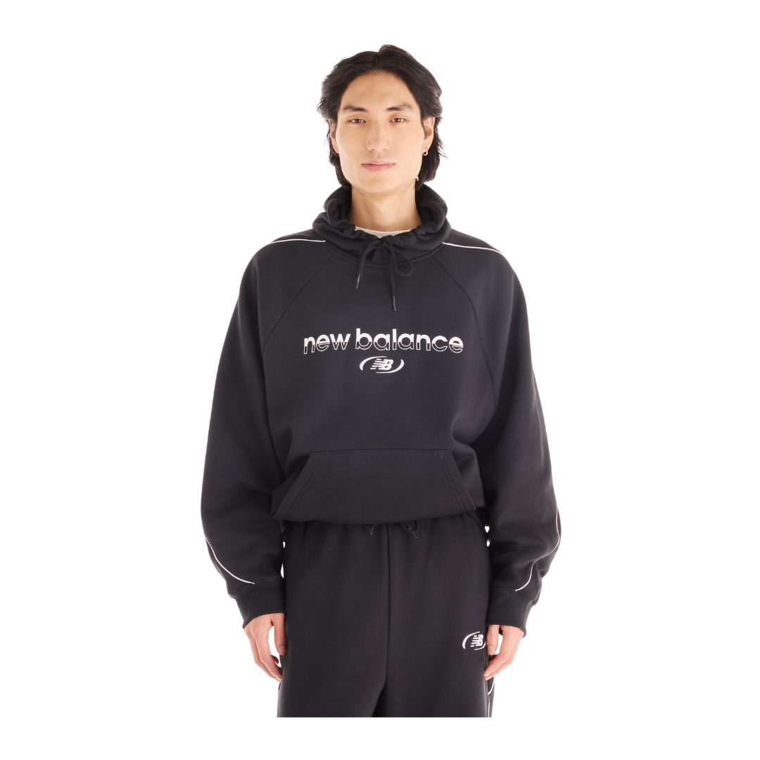 Fleece con cappuccio uomo TRACKSIDE