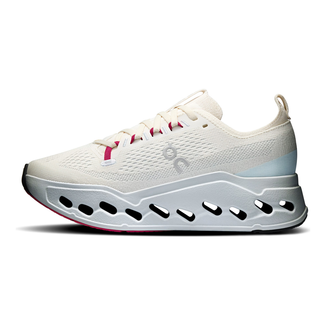 ON Cloudsurfer Max/4290 Ivory Arctic|Wmn