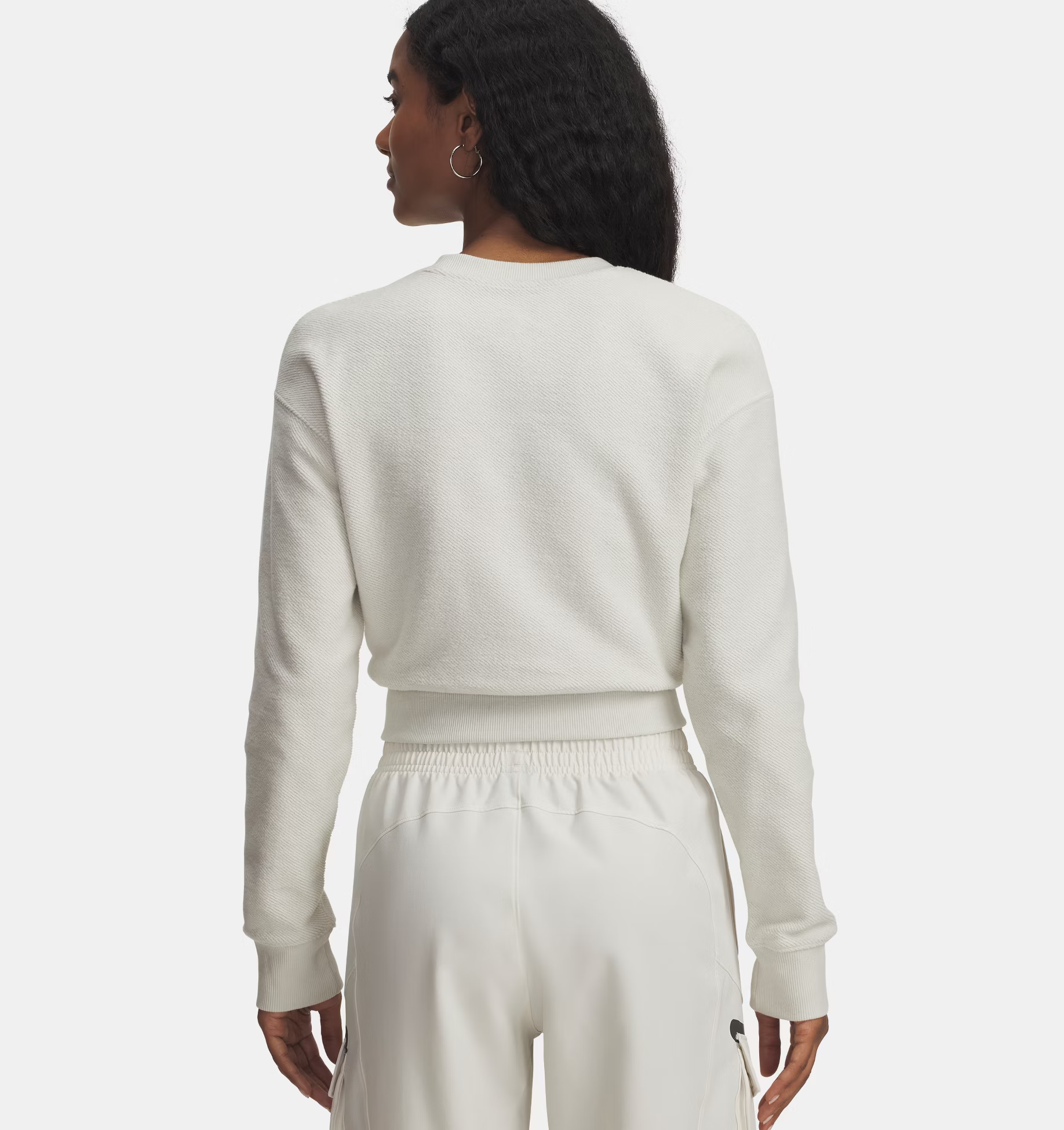 UNDER ARMOUR ICON TERRY VARSITY CREW|Wmn