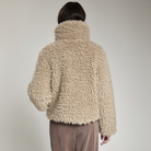LA TERRY WOMAN TEDDY JACKET REVERSIBLE