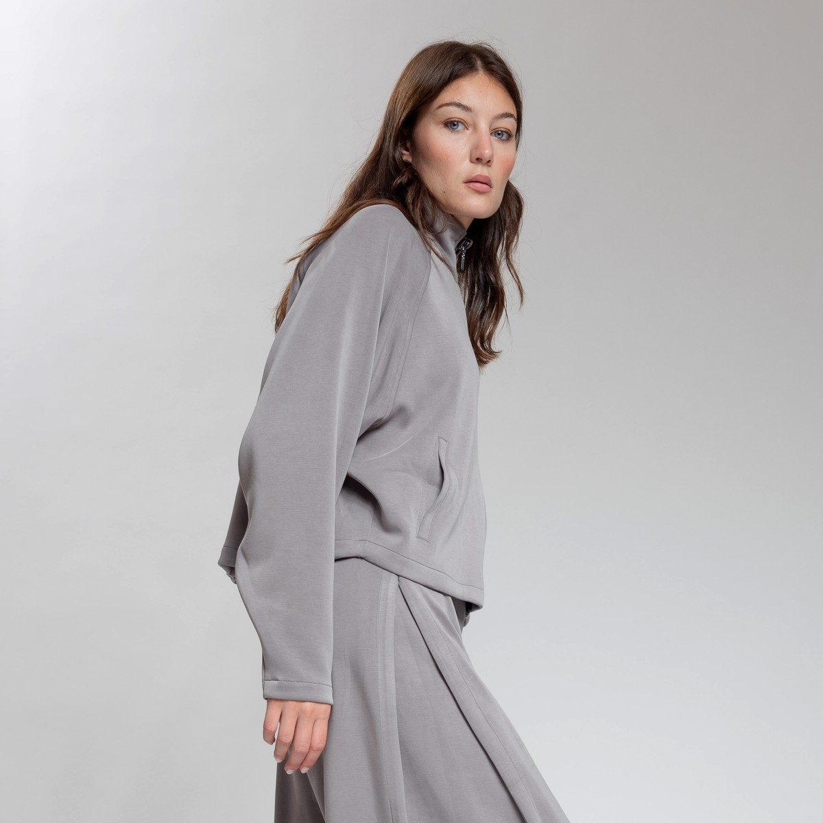 LA MICHY WOMAN FULL ZIP