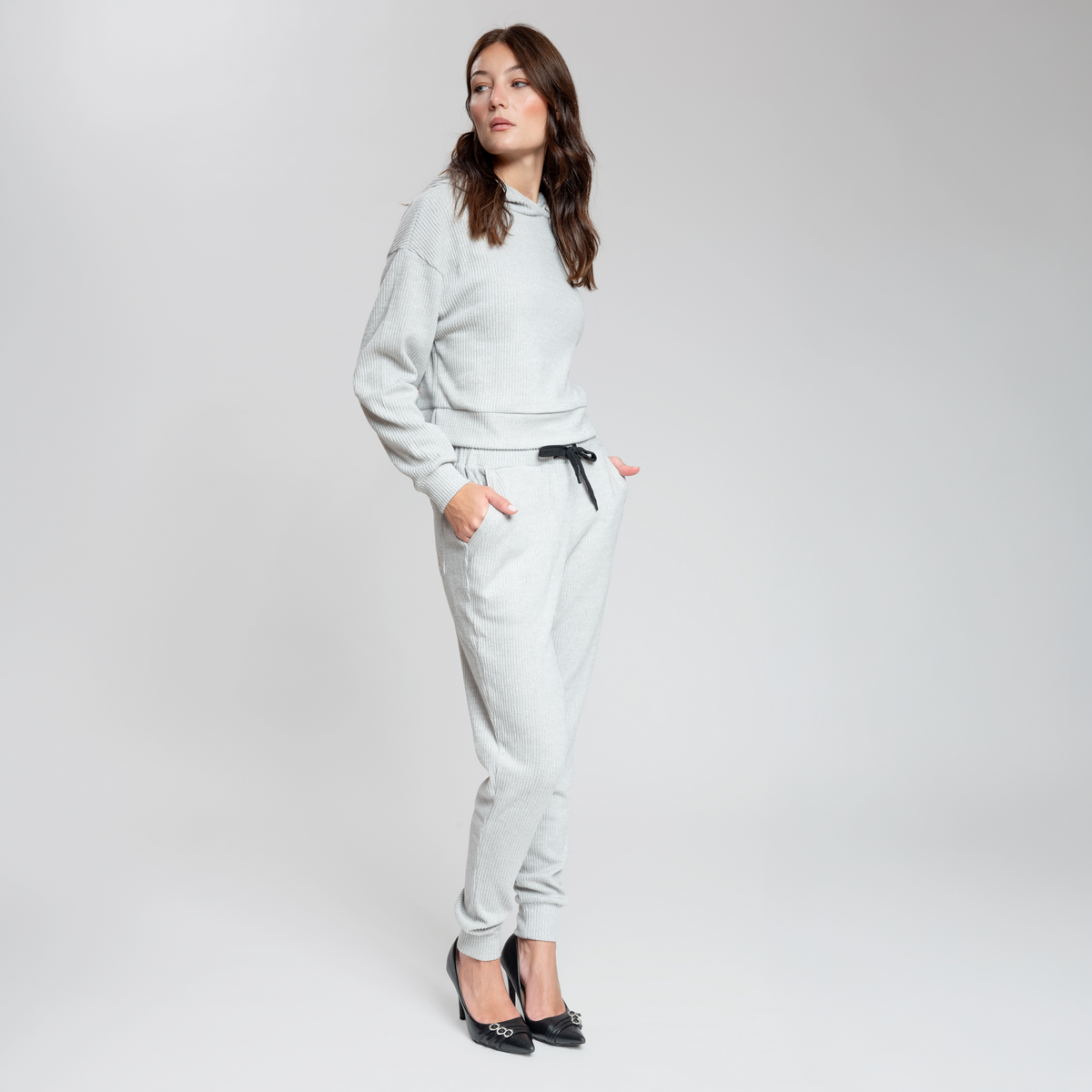 Felpa crop donna JANE