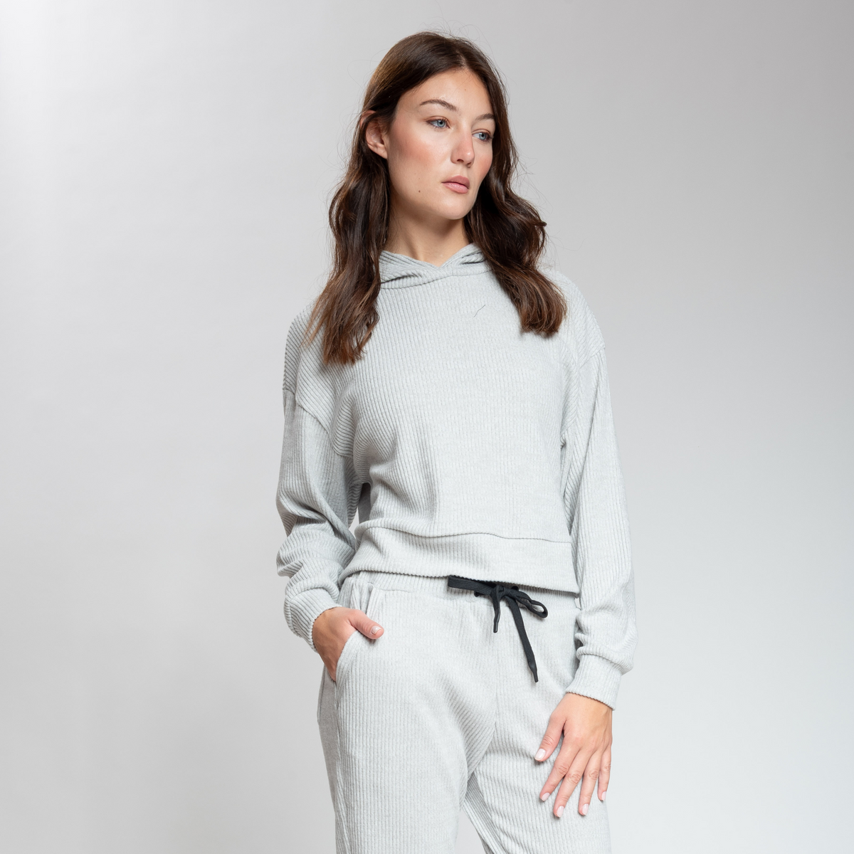 Felpa crop donna JANE