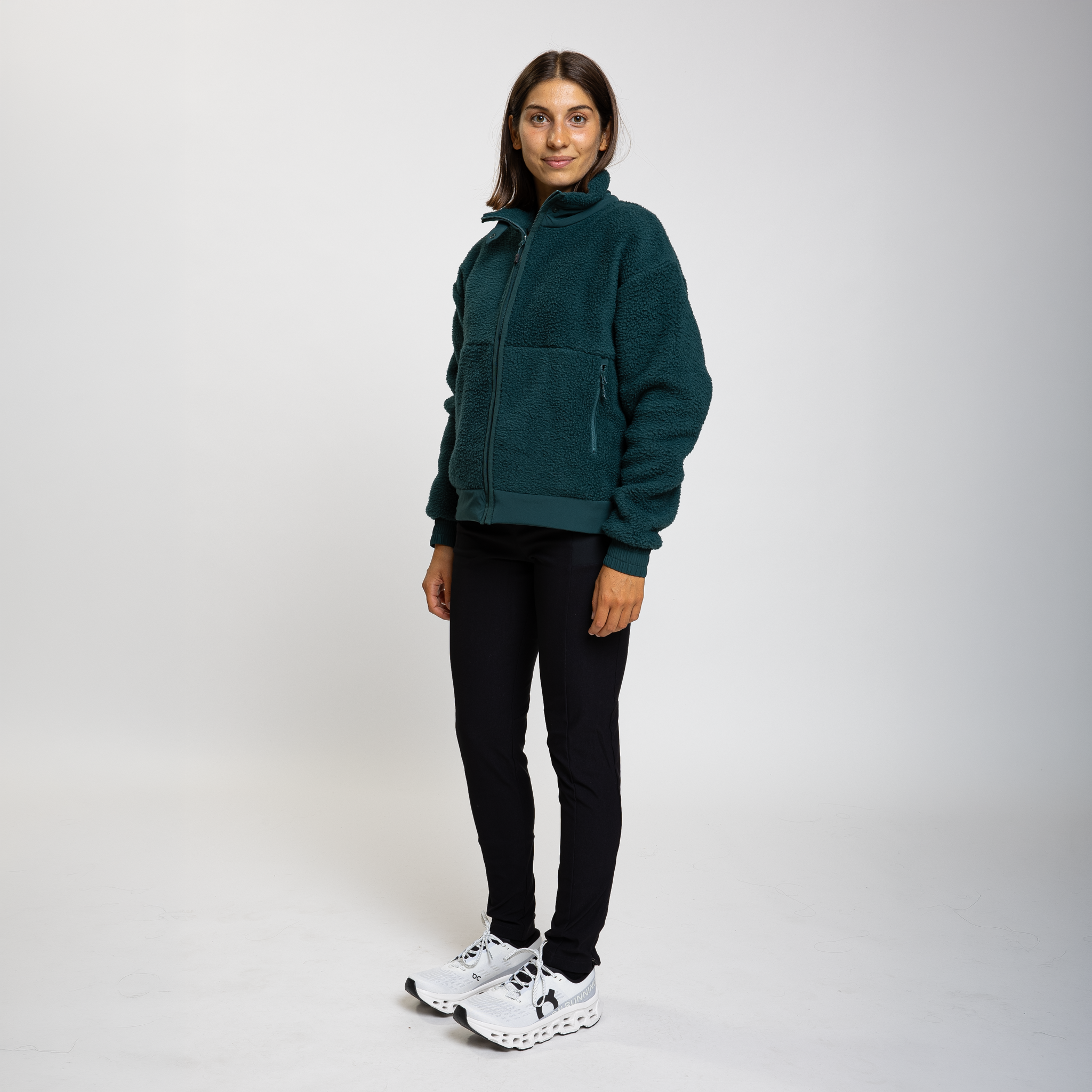 Fleece donna FLINT MOCK NECK