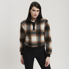 BLOOM MOCK NECK WOMAN FLEECE