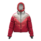 BIG WHITE PADDED WOMAN JACKET